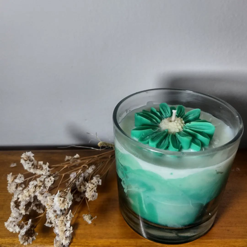 vela aromatica verde