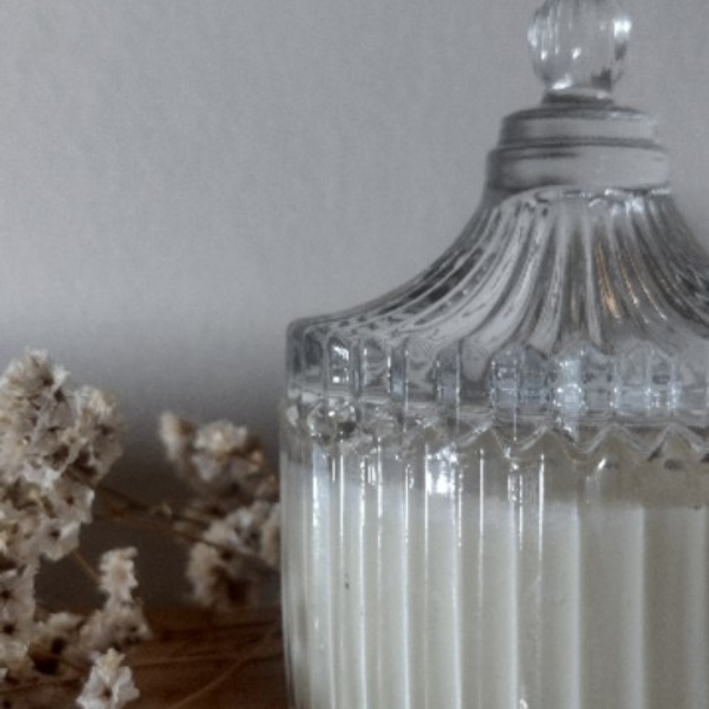 vela aromatica blanca